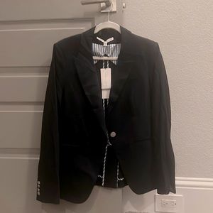 Veronica Beard Simone Dickey One-Button Jacket